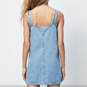 Zara Denim mini dress